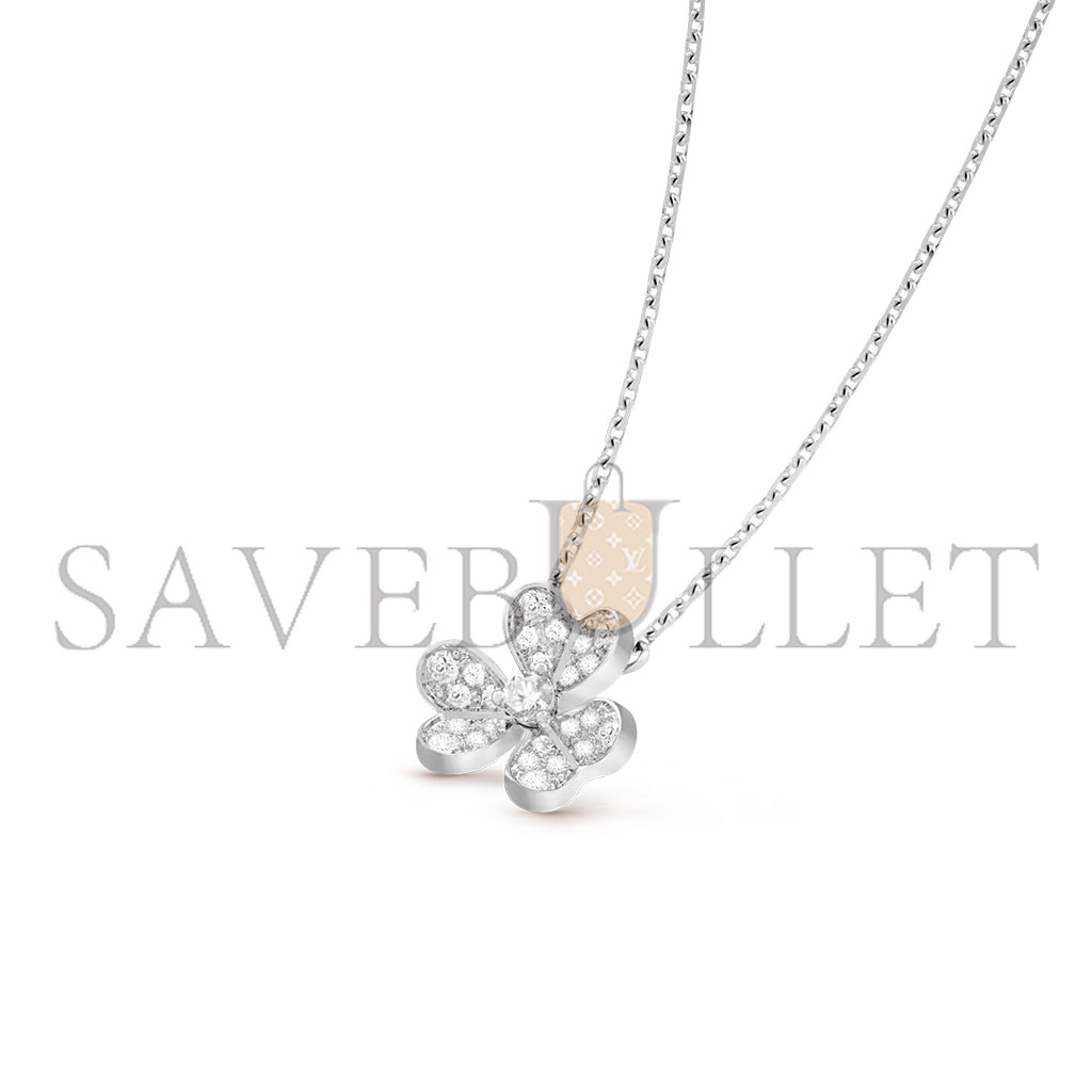 VAN CLEEF ARPELS FRIVOLE PENDANT, MINI MODEL VCARP3W300